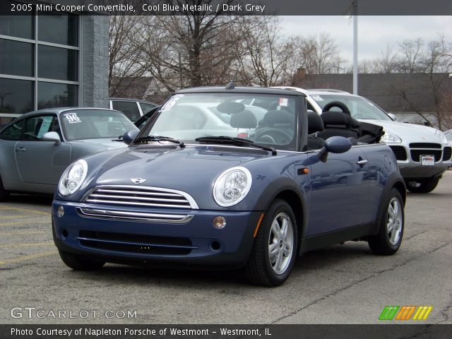 2005 Mini Cooper Convertible in Cool Blue Metallic