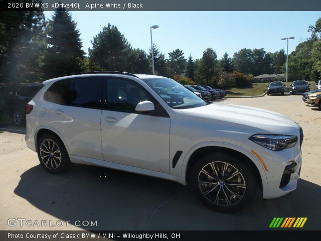 2020 BMW X5 xDrive40i in Alpine White