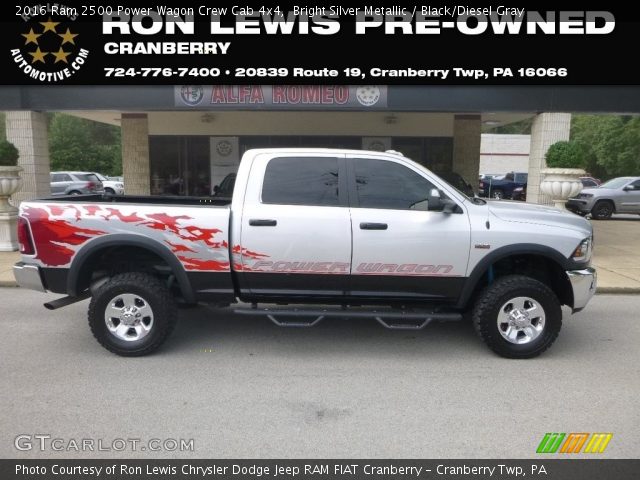 2016 Ram 2500 Power Wagon Crew Cab 4x4 in Bright Silver Metallic