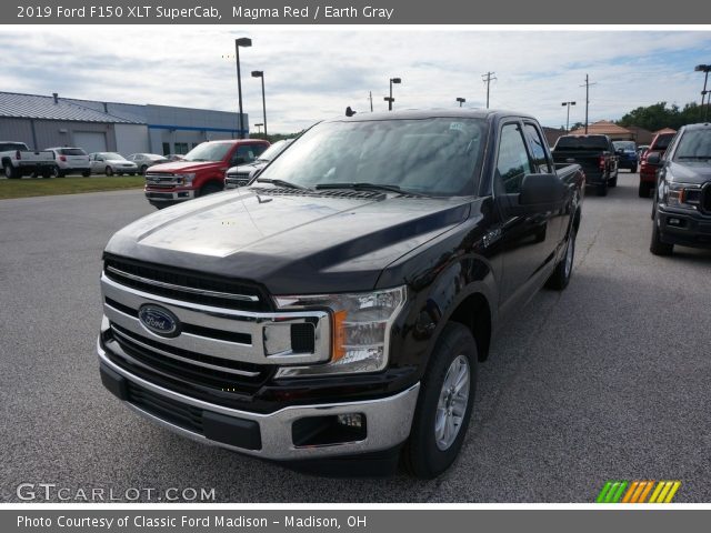 2019 Ford F150 XLT SuperCab in Magma Red