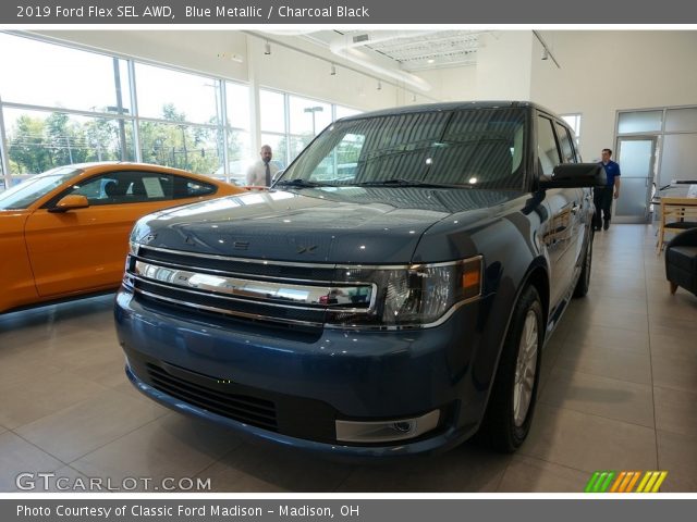 2019 Ford Flex SEL AWD in Blue Metallic