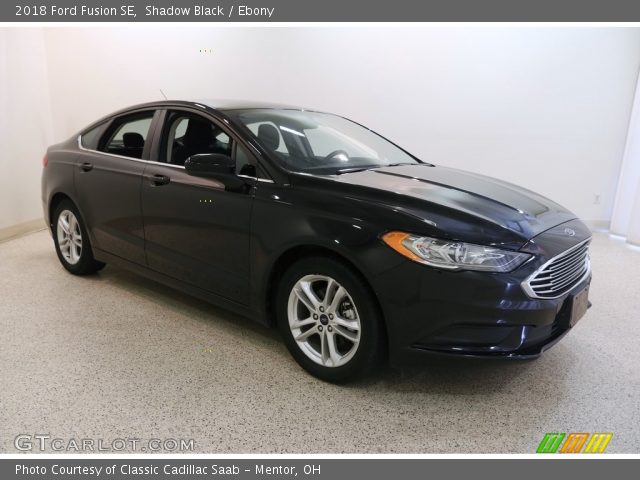 2018 Ford Fusion SE in Shadow Black