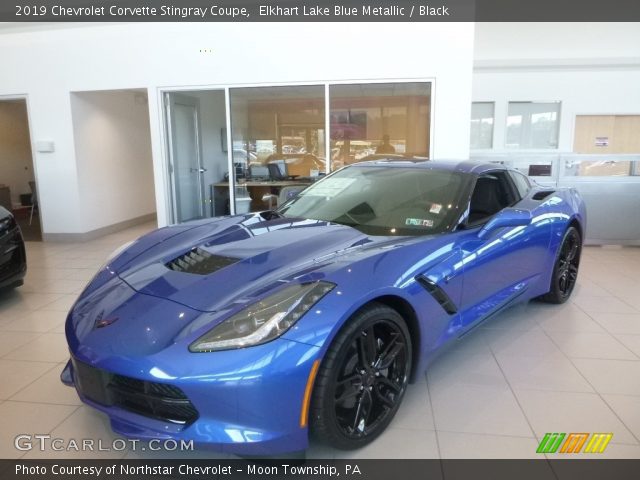 2019 Chevrolet Corvette Stingray Coupe in Elkhart Lake Blue Metallic