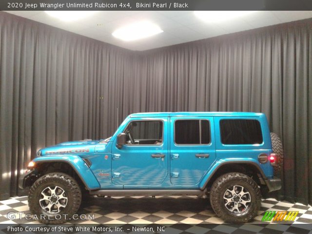 2020 Jeep Wrangler Unlimited Rubicon 4x4 in Bikini Pearl