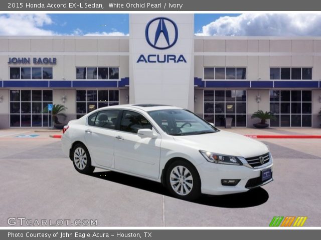 2015 Honda Accord EX-L Sedan in White Orchid Pearl