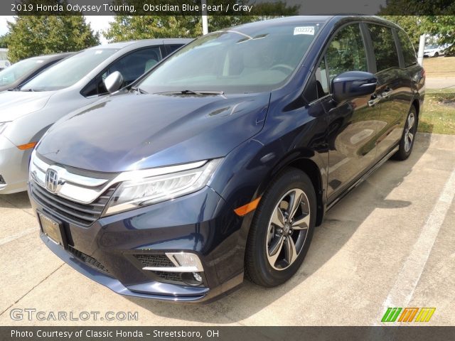 2019 Honda Odyssey Touring in Obsidian Blue Pearl