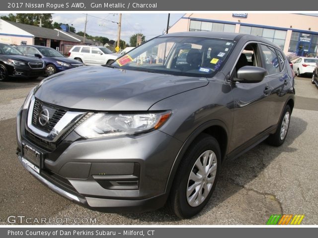 2017 Nissan Rogue S AWD in Gun Metallic