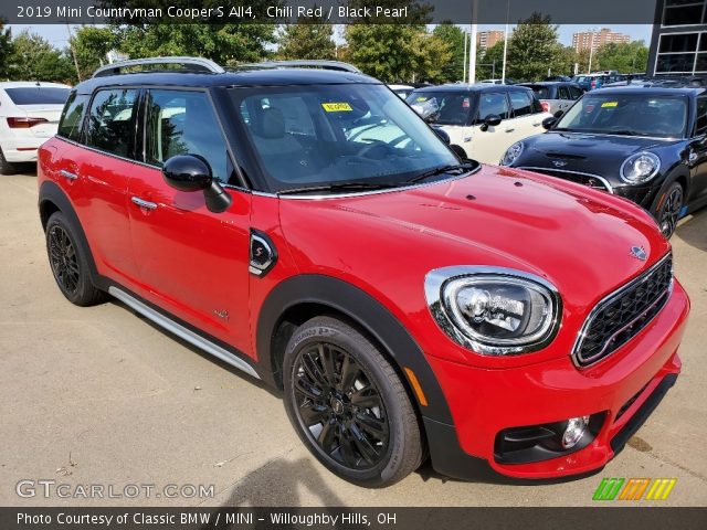 2019 Mini Countryman Cooper S All4 in Chili Red