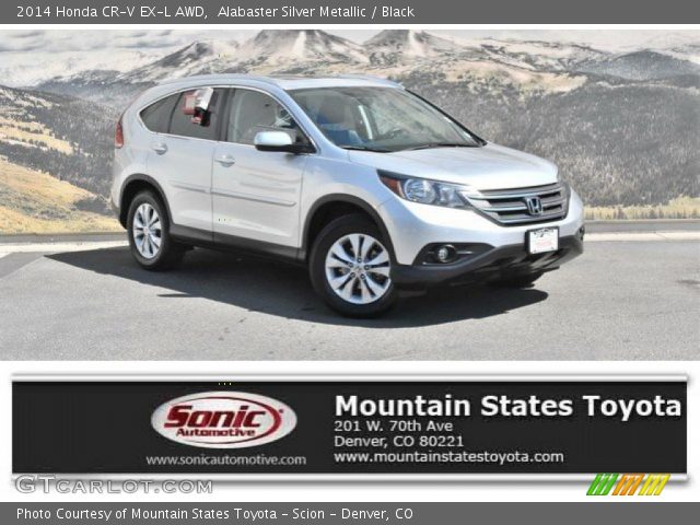 2014 Honda CR-V EX-L AWD in Alabaster Silver Metallic