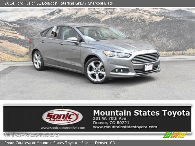 2014 Ford Fusion SE EcoBoost in Sterling Gray
