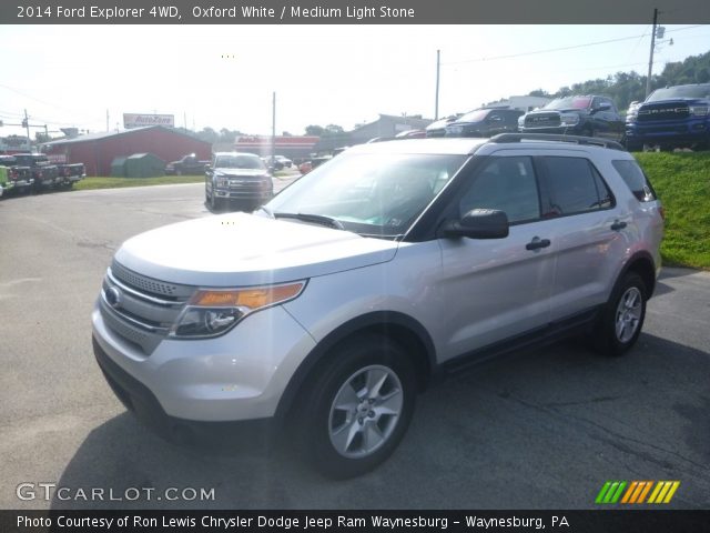 2014 Ford Explorer 4WD in Oxford White