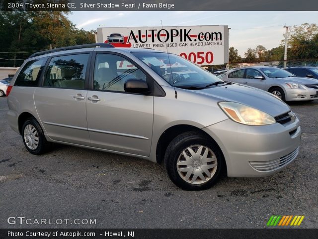 2004 Toyota Sienna CE in Silver Shadow Pearl