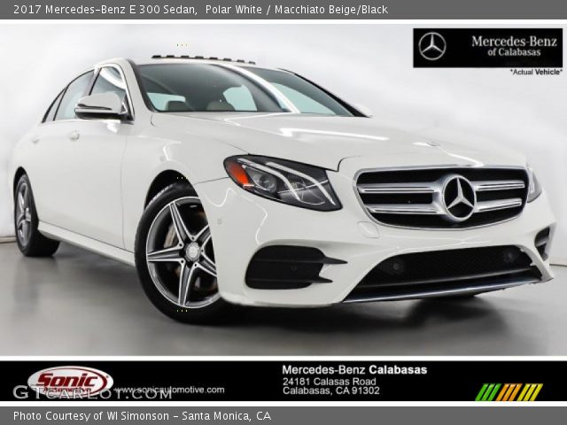 2017 Mercedes-Benz E 300 Sedan in Polar White