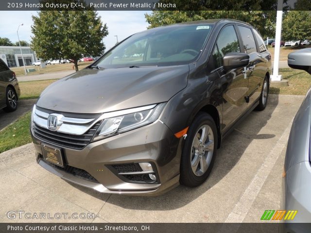 2019 Honda Odyssey EX-L in Pacific Pewter Metallic