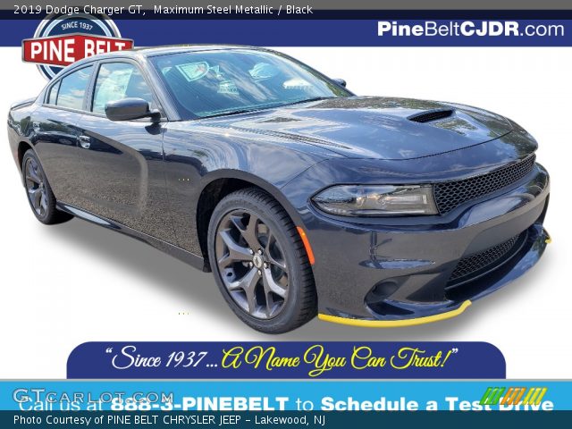 2019 Dodge Charger GT in Maximum Steel Metallic