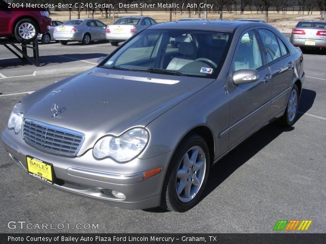 2004 Mercedes-Benz C 240 Sedan in Desert Silver Metallic