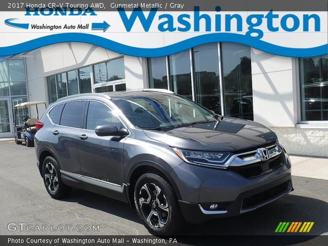 2017 Honda CR-V Touring AWD in Gunmetal Metallic