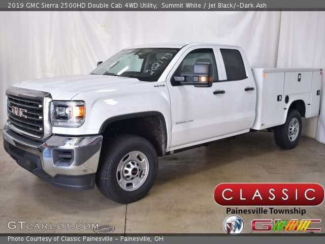 2019 GMC Sierra 2500HD Double Cab 4WD Utility in Summit White