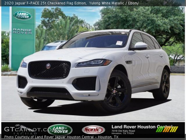 2020 Jaguar F-PACE 25t Checkered Flag Edition in Yulong White Metallic