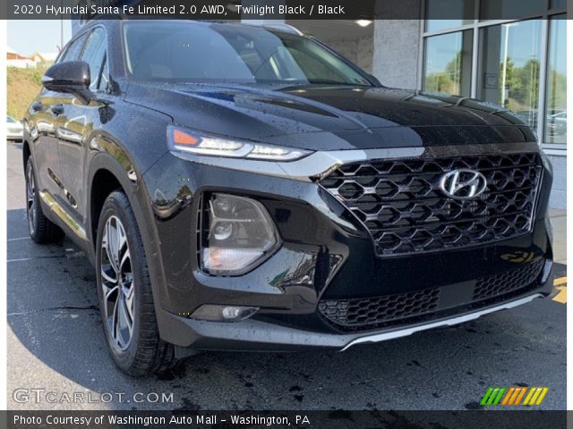 2020 Hyundai Santa Fe Limited 2.0 AWD in Twilight Black