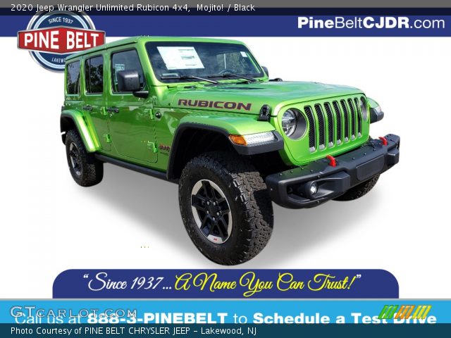 2020 Jeep Wrangler Unlimited Rubicon 4x4 in Mojito!