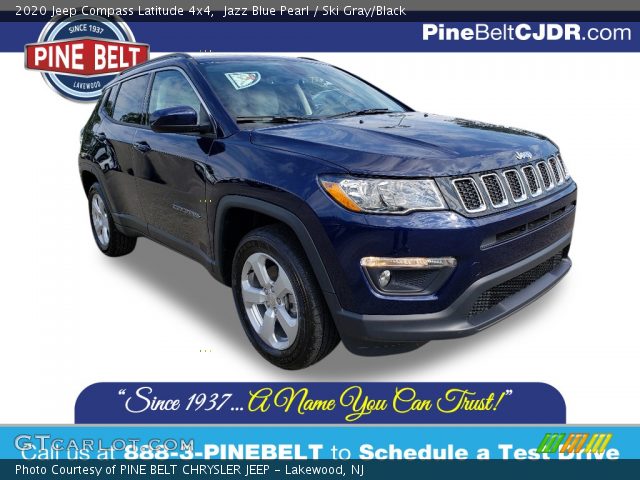 2020 Jeep Compass Latitude 4x4 in Jazz Blue Pearl