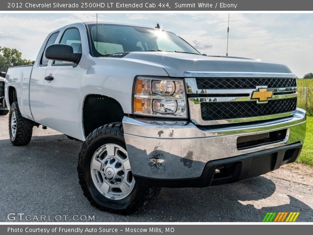 2012 Chevrolet Silverado 2500HD LT Extended Cab 4x4 in Summit White