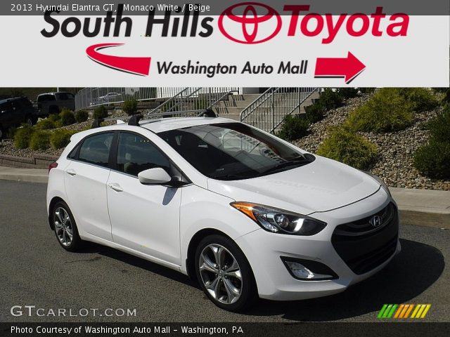 2013 Hyundai Elantra GT in Monaco White