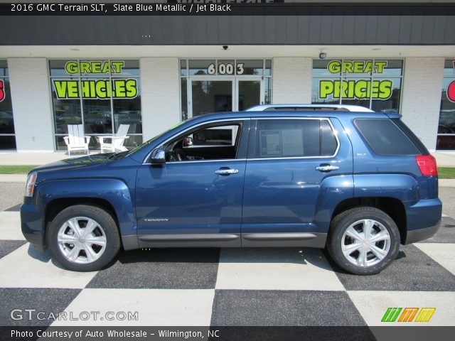 2016 GMC Terrain SLT in Slate Blue Metallic