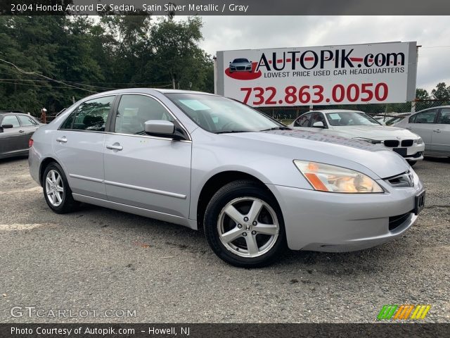 2004 Honda Accord EX Sedan in Satin Silver Metallic