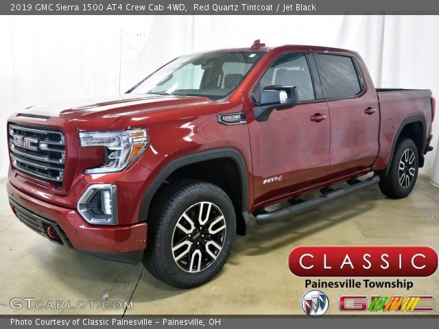 2019 GMC Sierra 1500 AT4 Crew Cab 4WD in Red Quartz Tintcoat