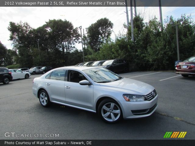 2012 Volkswagen Passat 2.5L SE in Reflex Silver Metallic