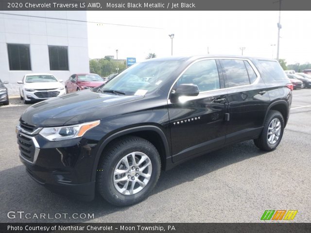 2020 Chevrolet Traverse LS AWD in Mosaic Black Metallic