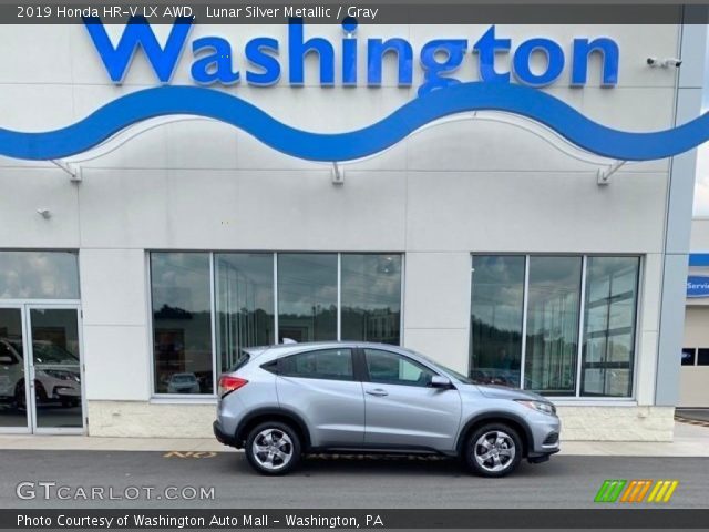 2019 Honda HR-V LX AWD in Lunar Silver Metallic