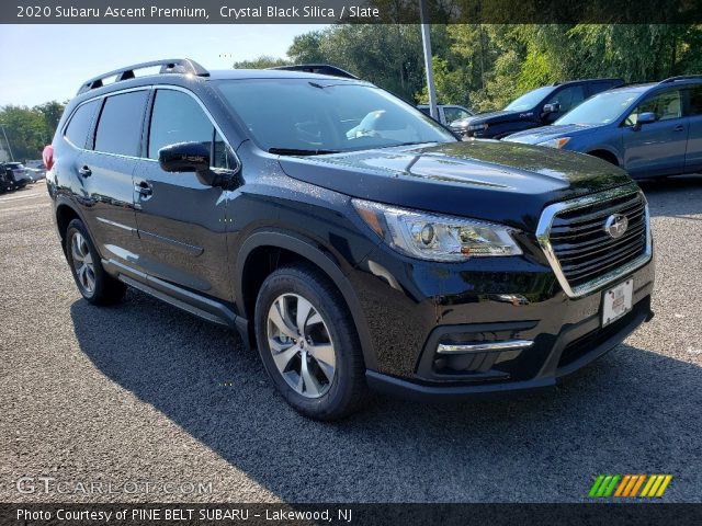 2020 Subaru Ascent Premium in Crystal Black Silica