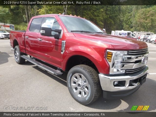 2019 Ford F250 Super Duty Lariat Crew Cab 4x4 in Ruby Red