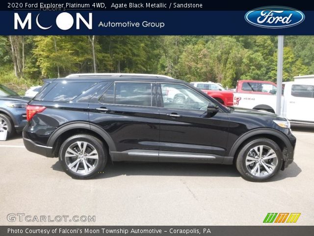 2020 Ford Explorer Platinum 4WD in Agate Black Metallic