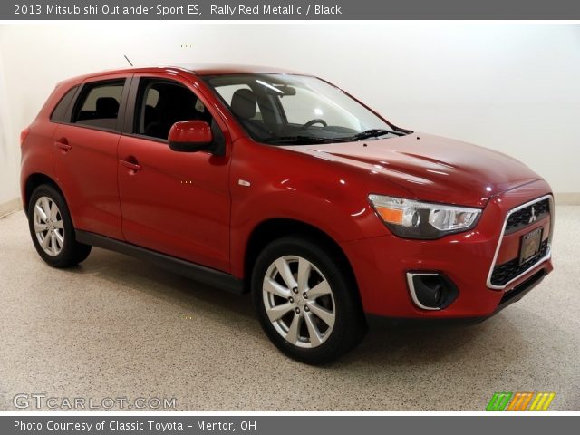2013 Mitsubishi Outlander Sport ES in Rally Red Metallic