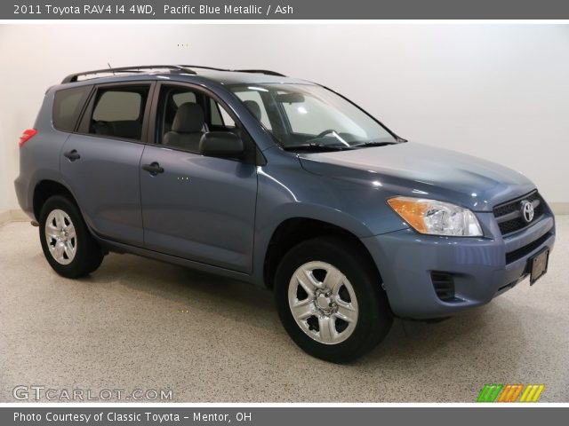 2011 Toyota RAV4 I4 4WD in Pacific Blue Metallic