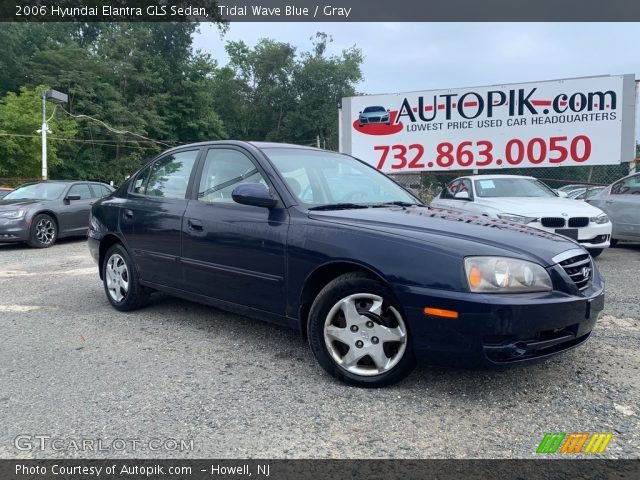 2006 Hyundai Elantra GLS Sedan in Tidal Wave Blue