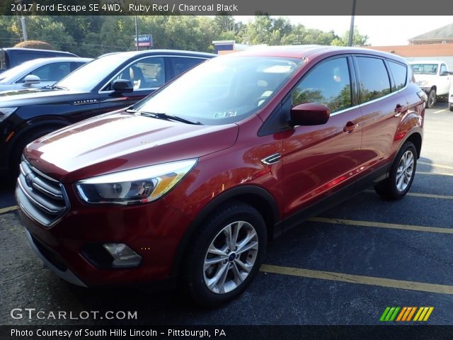 2017 Ford Escape SE 4WD in Ruby Red