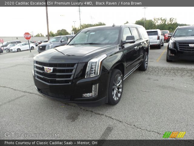2020 Cadillac Escalade ESV Premium Luxury 4WD in Black Raven