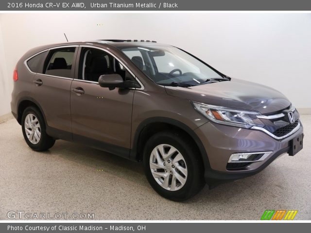 2016 Honda CR-V EX AWD in Urban Titanium Metallic