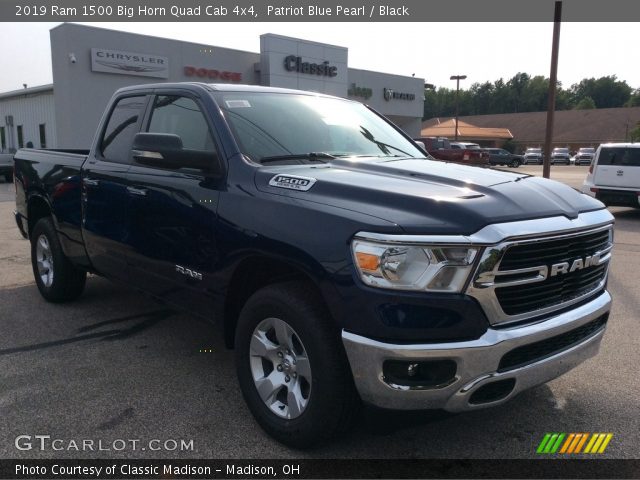 2019 Ram 1500 Big Horn Quad Cab 4x4 in Patriot Blue Pearl