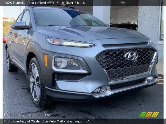 2020 Hyundai Kona Limited AWD in Sonic Silver