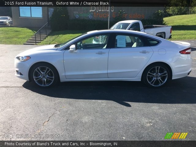 2015 Ford Fusion Titanium in Oxford White