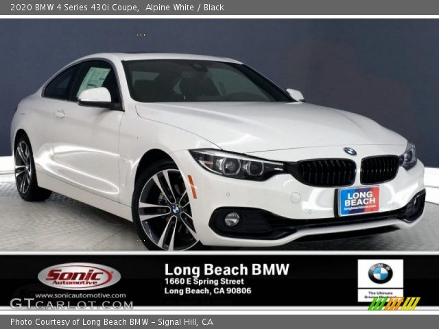 2020 BMW 4 Series 430i Coupe in Alpine White