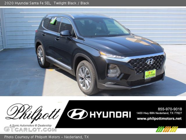 2020 Hyundai Santa Fe SEL in Twilight Black
