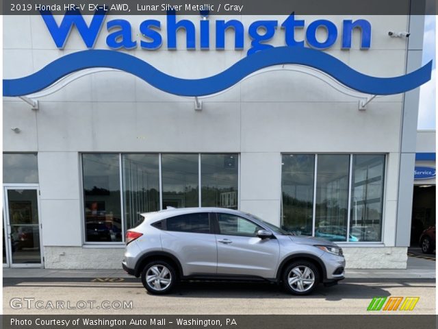 2019 Honda HR-V EX-L AWD in Lunar Silver Metallic