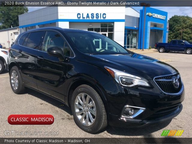 2020 Buick Envision Essence AWD in Ebony Twilight Metallic